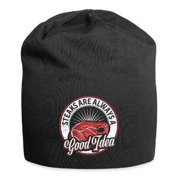 Steak - Jersey-Beanie - Schwarz - Vorne