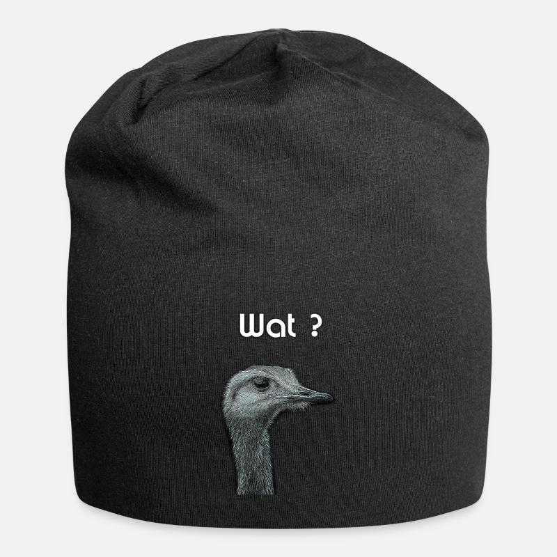 bouquet - Jersey Beanie - black