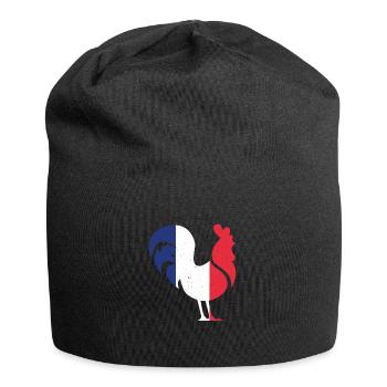 France France Hahn national colors gift - Jersey Beanie - black - Front