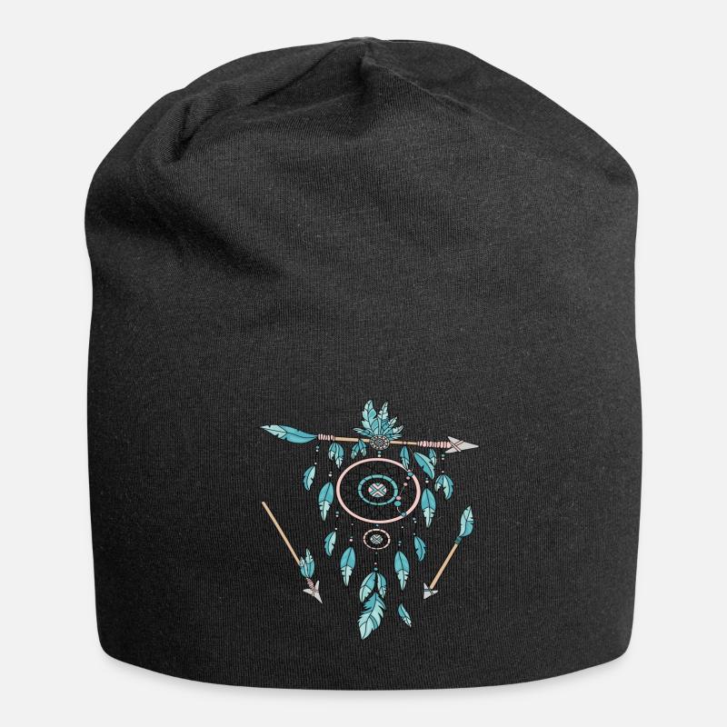 The dreamcatcher - Jersey Beanie - black