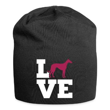 Whippet - Jersey Beanie - black - Front