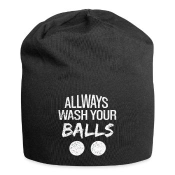 Golf Golfer Golf Club Cadeau de golfeur 4 - Bonnet en jersey - noir - Devant