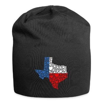 Texas Heart - Bonnet en jersey - noir - Devant