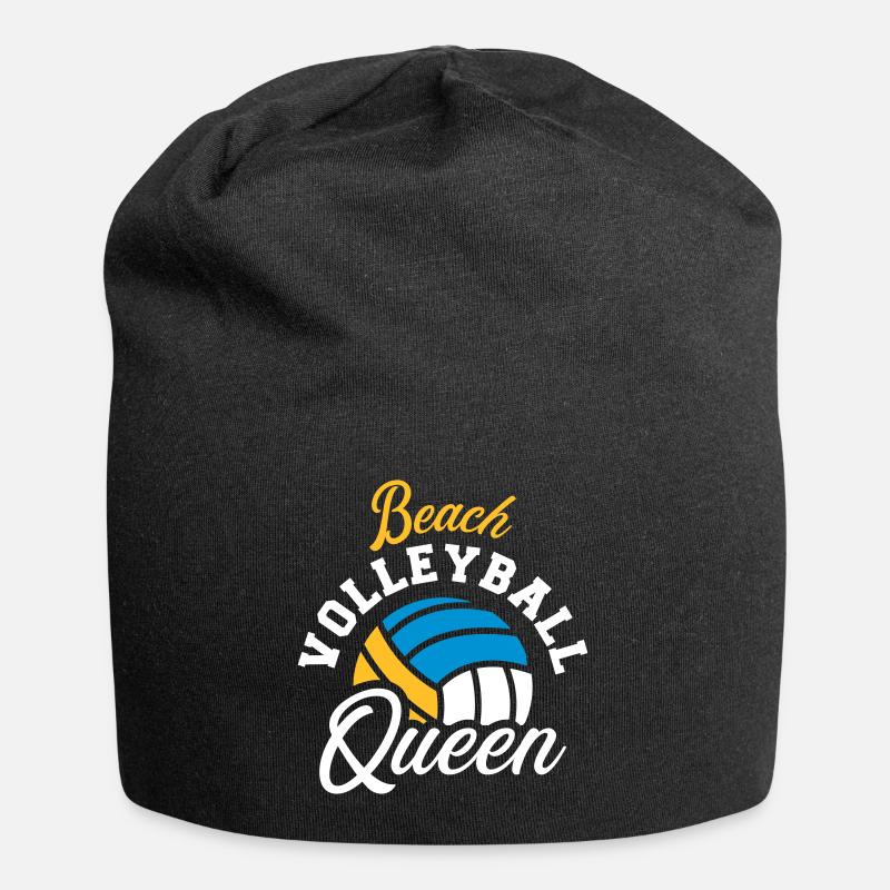 Beachvolleyball - Jersey-Beanie - Schwarz