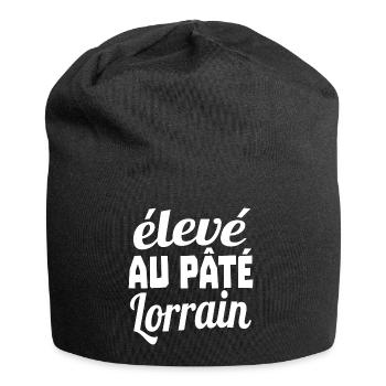élevé au pâté lorrain - Bonnet en jersey - noir - Devant