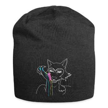 Peinture v2 - Bonnet en jersey - charbon - Devant