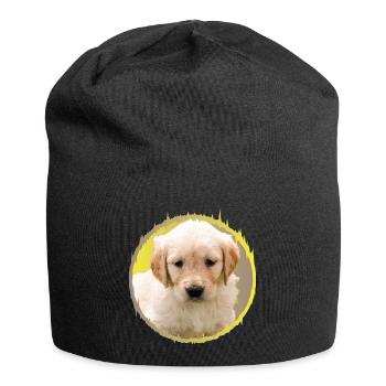 puppy - Jersey Beanie - black - Front