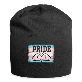 Transgender Pride - Jersey Beanie - black - Front
