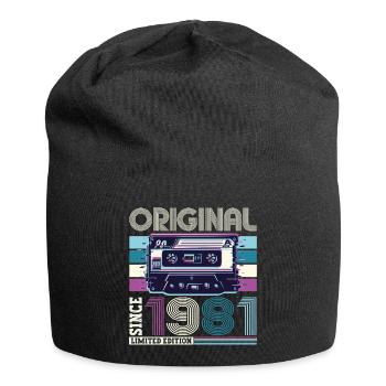 Original 1981 41st Birthday Gift Hommes - Bonnet en jersey - noir - Devant