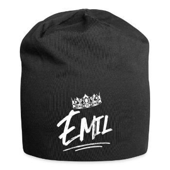 Emil - Bonnet en jersey - noir - Devant