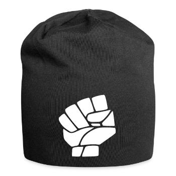 Revolution hand - Jersey-Beanie - Schwarz - Vorne