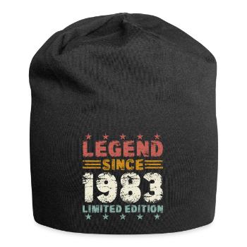 Legend 1983 Vintage Cadeau d’anniversaire - Bonnet en jersey - noir - Devant