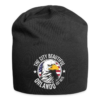 Orlando Florida - Jersey-Beanie - Schwarz - Vorne