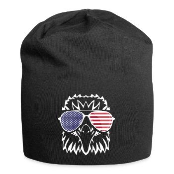 4. Juli USA - Jersey-Beanie - Schwarz - Vorne