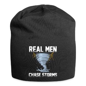 Chasseurs de tempêtes - Bonnet en jersey - noir - Devant