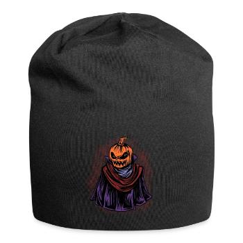 Halloween Costume Mushrooms Monster Spooky Skull - Jersey Beanie - black - Front