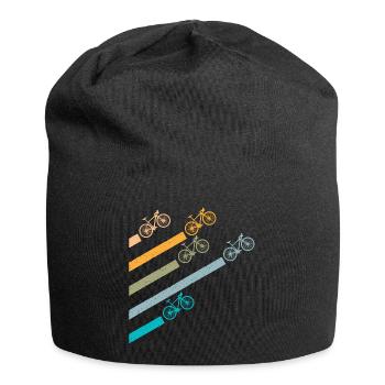 Fahrrad Bike Radsport - Jersey-Beanie - Schwarz - Vorne
