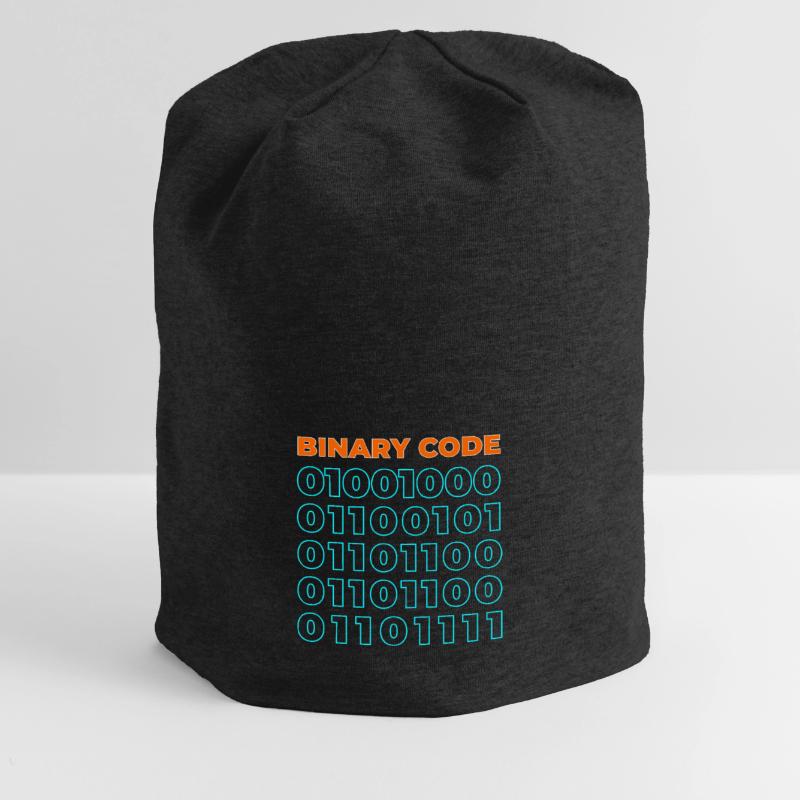 Binary code Jersey Beanie