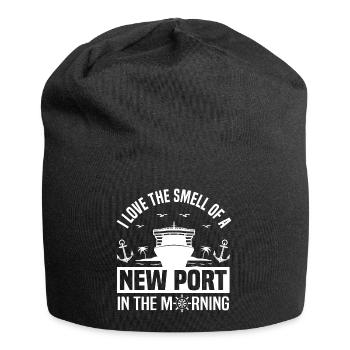 Cruise Trip - Jersey Beanie - black - Front