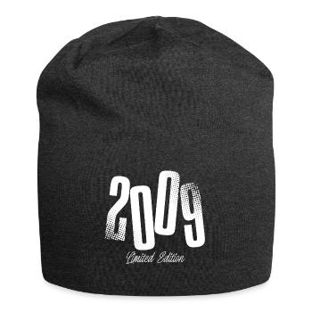 2009 Year of birth Year born - Jersey Beanie - charcoal grey - Front