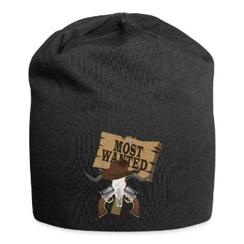 MOST WANTED Style Far West - Bonnet en jersey - noir - Devant