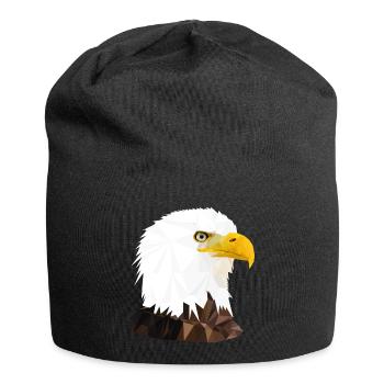 ADLER/ POLYGON - Jersey-Beanie - Schwarz - Vorne