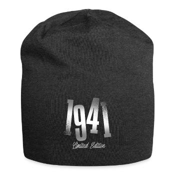 1941 Born birthday Year of construction - Jersey Beanie - charcoal grey - Front