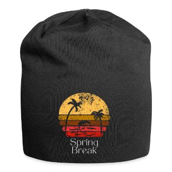 Spring Break - Jersey-Beanie - Schwarz - Vorne