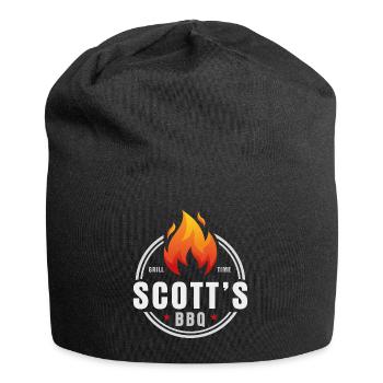 Barbecue Scotts - Bonnet en jersey - noir - Devant
