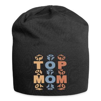 TOP MAMA colorful - Jersey-Beanie - Schwarz - Vorne