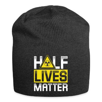 Half Lives matter | Nuclear energy - Jersey-Beanie - Anthrazit - Vorne