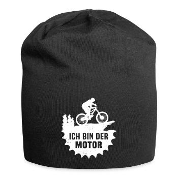 Ich Bin Der Motor Mountainbike - Jersey-Beanie - Schwarz - Vorne