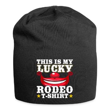 Cowboy - Jersey-Beanie - Schwarz - Vorne