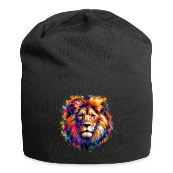 Lion - Bonnet en jersey - noir - Devant