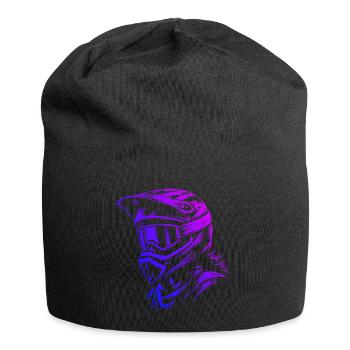 VTT VTT Femme Homme Cyclisme - Bonnet en jersey - noir - Devant