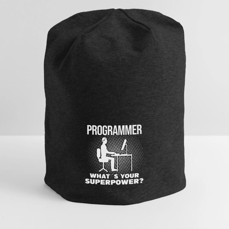 Programmierer Entwickler Programmierer Programmieren IT Computer Jersey-Beanie