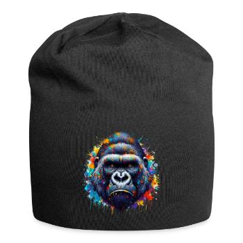Gorilla - Jersey Beanie - black - Front