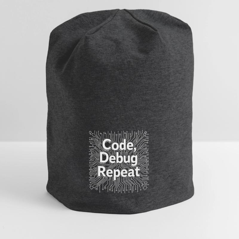 Code Debug Repeat - Software Engineer Jersey Beanie