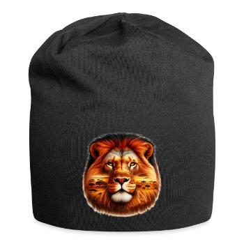 Lion - Jersey Beanie - black - Front