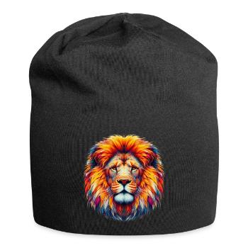 Lion - Jersey Beanie - black - Front