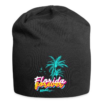Florida Forever Palmenparadies - Jersey-Beanie - Schwarz - Vorne