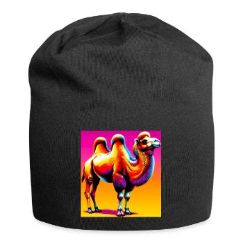 chameau - Bonnet en jersey - noir - Devant