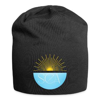 Sky and Sea - Bonnet en jersey - noir - Devant