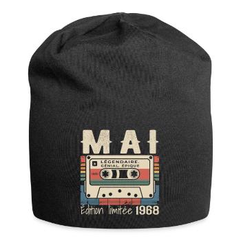 Mai 1968 - Bonnet en jersey - noir - Devant