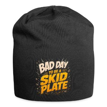 Off-Road Humour: Bad Day for the Hoof - Jersey Beanie - black - Front