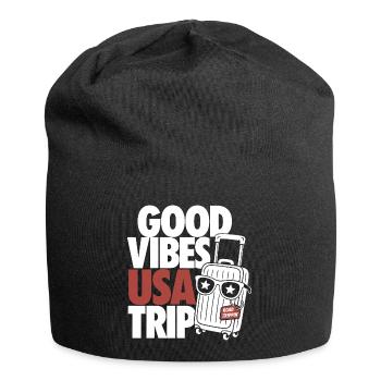 USA Road Trip Design - Jersey Beanie - black - Front