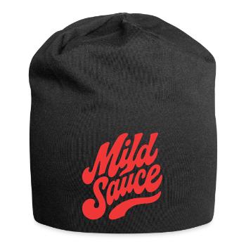 Wild Sauce Retro Script - Jersey Beanie - black - Front