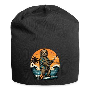 Drôle de planche de paddle SUP Stand Up paddle - Bonnet en jersey - noir - Devant