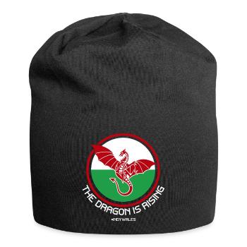 Le Dragon s’élève, Indy Wales - Bonnet en jersey - noir - Devant