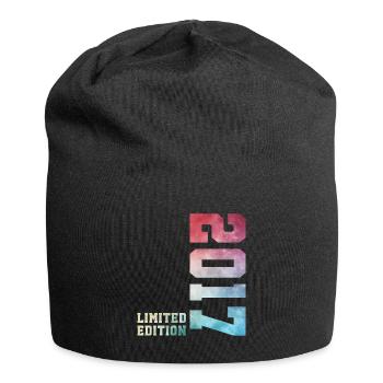9th Birthday Limited Edition 2017 – Vintage 2017 - Jersey Beanie - black - Front